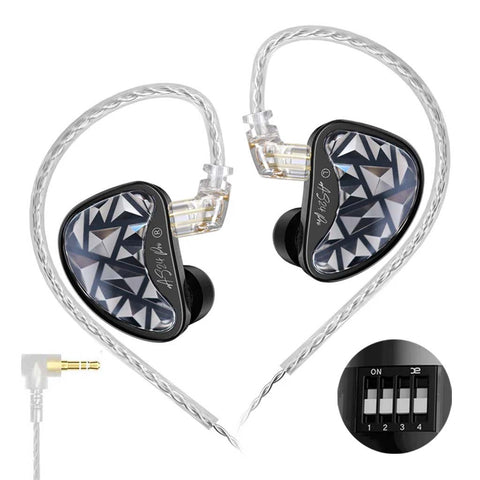 KZ AS24 Pro 24 BA's IEM No Mic