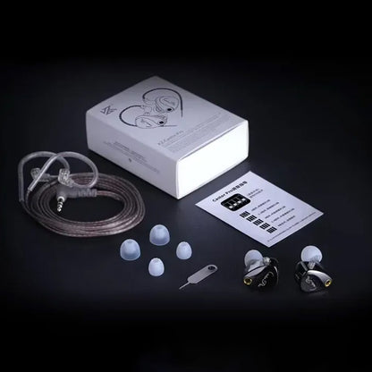 KZ Castor Pro Dual Dynamic Driver IEM product content