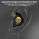 KZ - EDX Pro IEM with Dual Cable (3.5mm + Type C) with Mic - 11