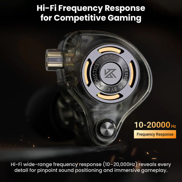 KZ - Gale Super Linear Dynamic Driver Gaming IEM - 4
