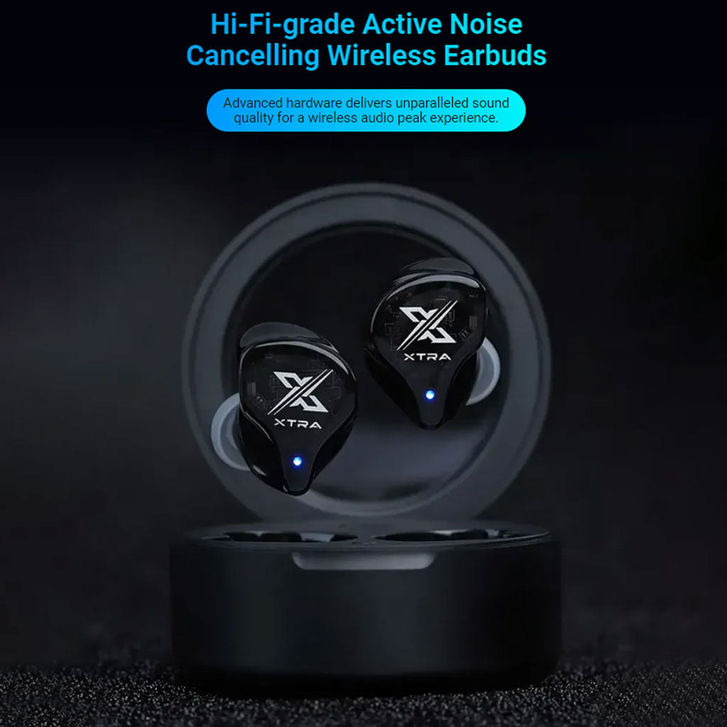 Concept Kart KZ XRTA TWS Earbuds Black ANC