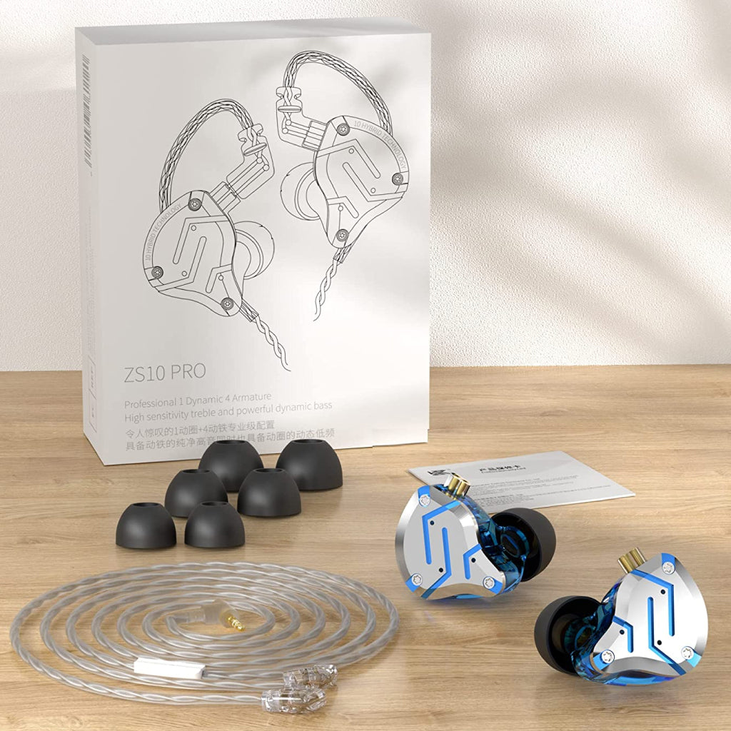 ConceptKart KZ ZS10 Pro Wired IEM Stone Black box