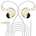 ConceptKart KZ ZS10 Pro Wired IEM Gold with mic