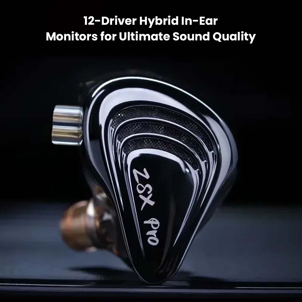 KZ ZSX PRO Dynamic Driver + 5 BA's Hybrid Driver IEM – Concept Kart