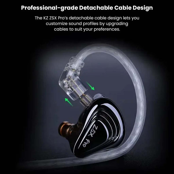 KZ – ZSX PRO Hybrid Driver IEM - 12