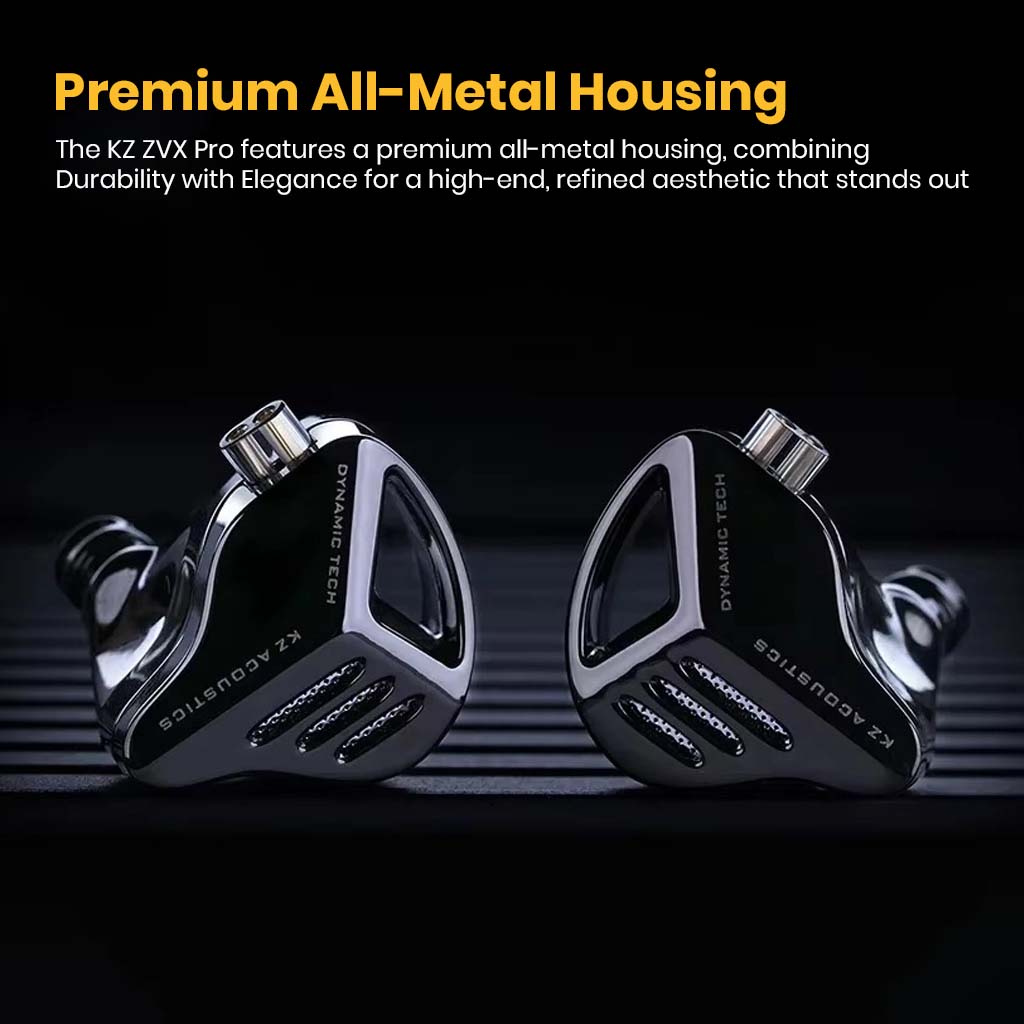 KZ ZVX Pro Inner Magnetic Dynamic Driver IEM – Concept Kart