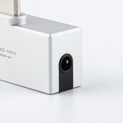 Kiwi Ears Allegro Mini Portable DAC & Amp Silver 3.5mm Jack