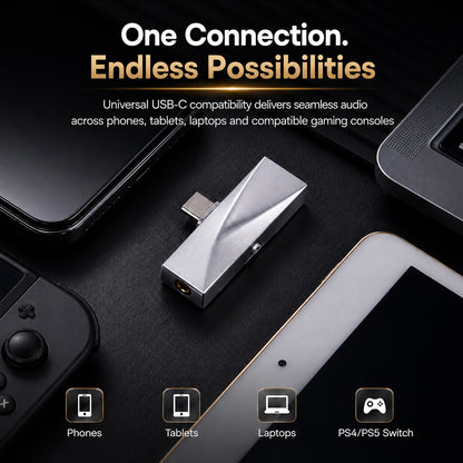 Kiwi Ears - Allegro BAL Upgraded Mini USB-C DAC/AMP