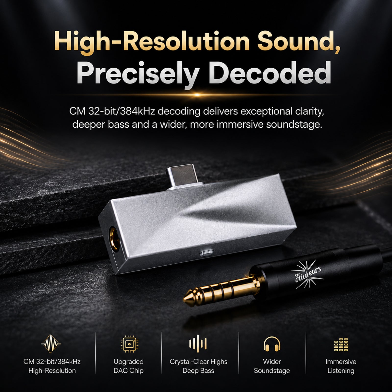 Kiwi Ears - Allegro BAL Upgraded Mini USB-C DAC/AMP