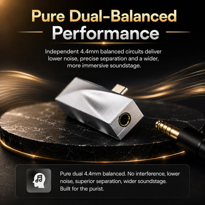 Kiwi Ears - Allegro BAL Upgraded Mini USB-C DAC/AMP
