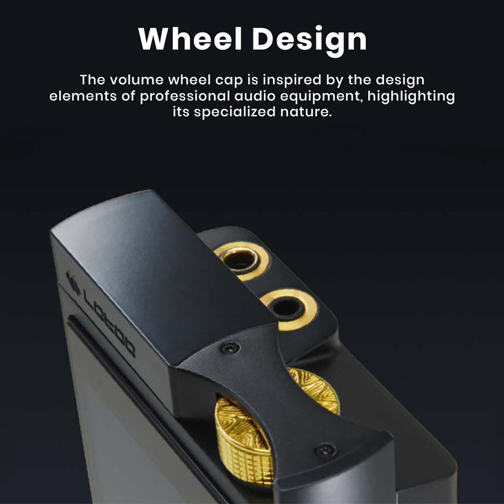 Lotoo PAW GT2 Digital Audio Player Wheel Design
