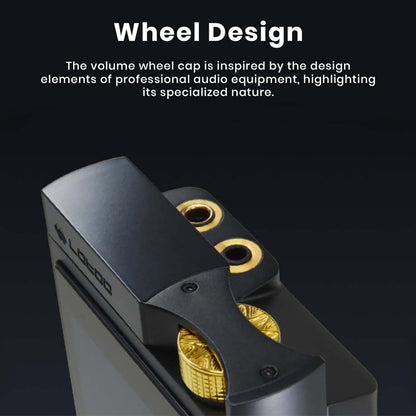Lotoo PAW GT2 Digital Audio Player Wheel Design