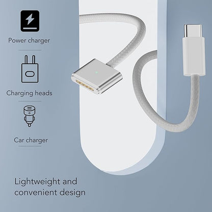 TECPHILE - USB-C to MagSafe 3 PD Charging Cable For Mac