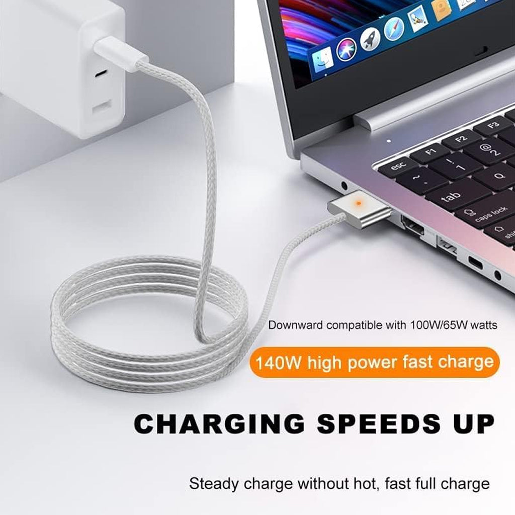 TECPHILE - USB-C to MagSafe 3 PD Charging Cable For Mac