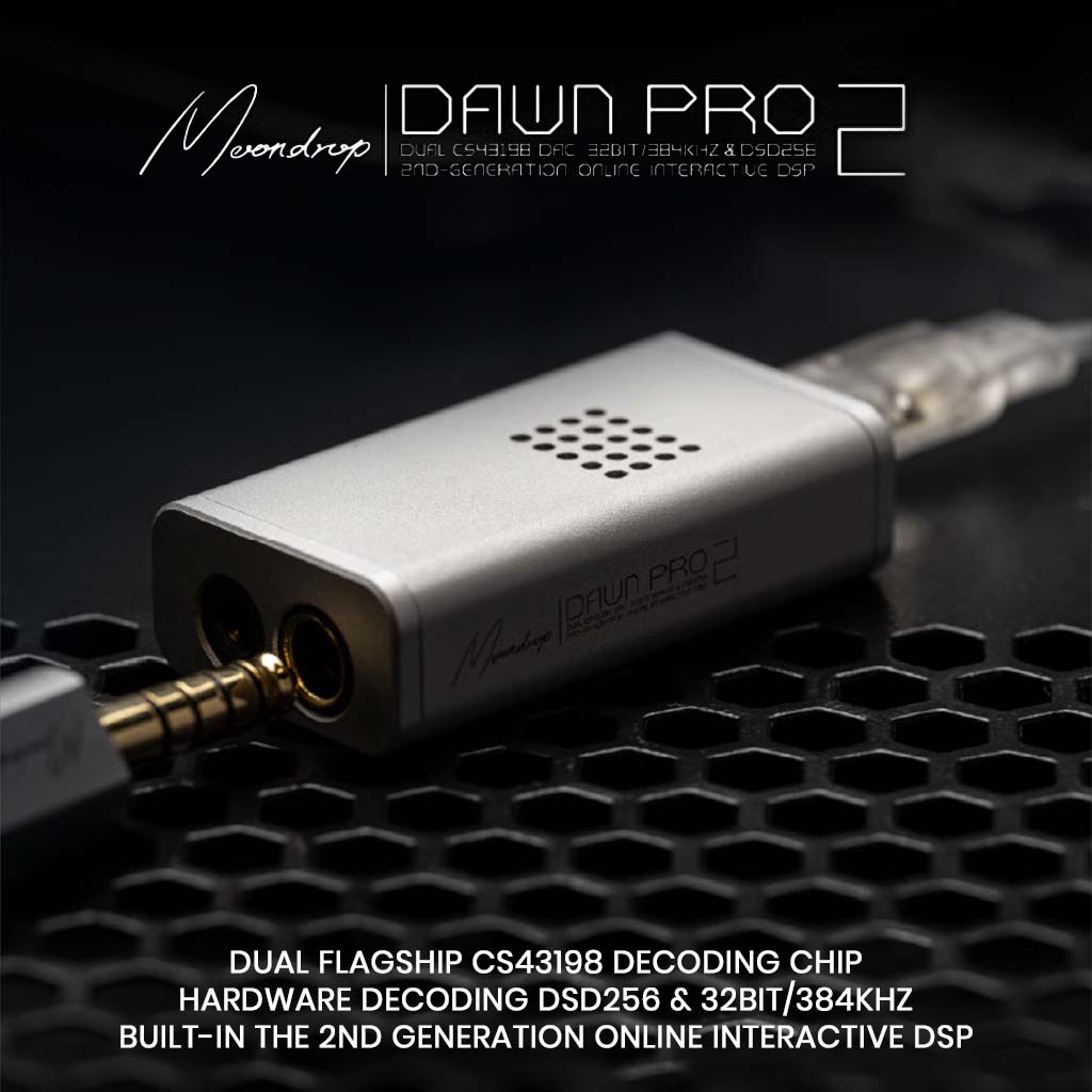 MOONDROP - Dawn Pro 2 Dual CS43198 USB DAC & Amp
