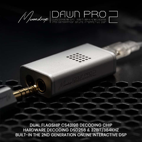 MOONDROP - Dawn Pro 2 Dual CS43198 USB DAC & Amp - 0
