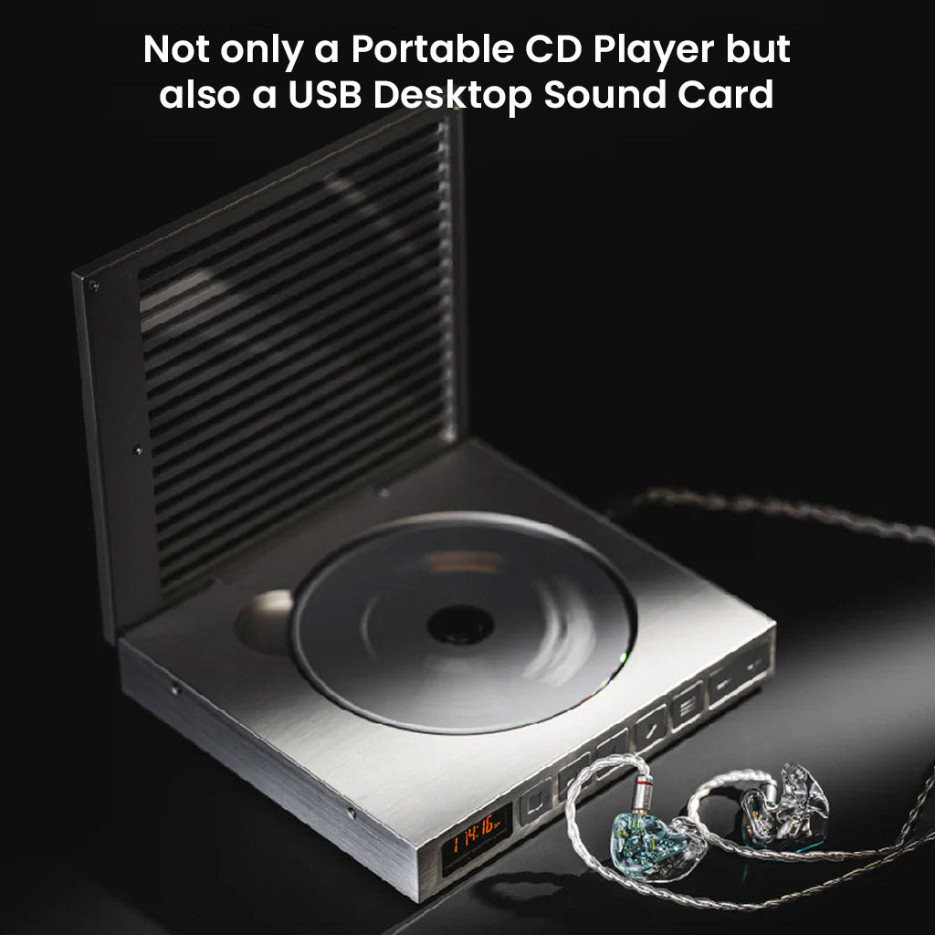 MOONDROP DiscDream 2 Ultra Portable HiFi CD Player – Concept Kart