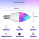 Moes - E14 6W WiFi Smart LED Light Bulb - 6