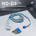 ND - D3 Silver Plated Modular Upgrade Cable for IEM - 2