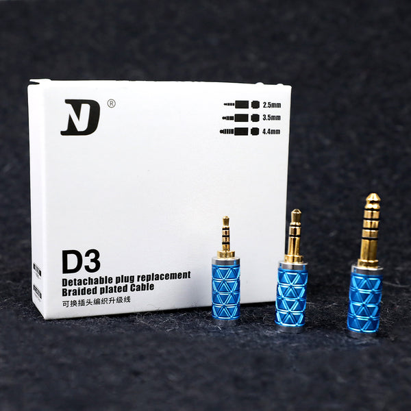 ND - D3 Silver Plated Modular Upgrade Cable for IEM - 13