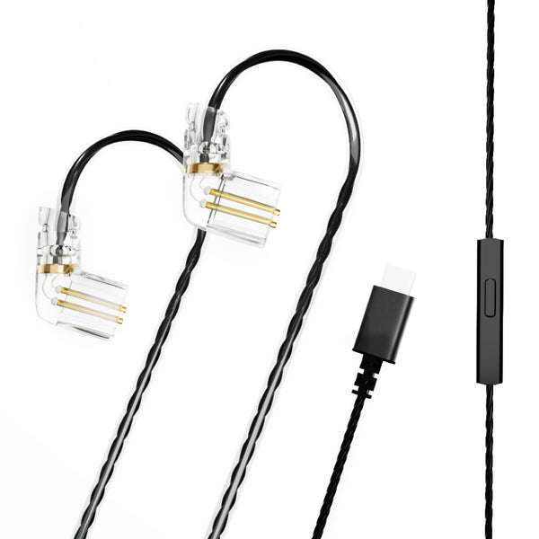 ND – D6 4 Core OFC Type C Upgrade Cable for IEM - 1
