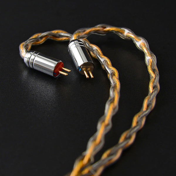 NICEHCK – C8-1 8 Core Silver Plated Upgrade Cable for IEM - 2