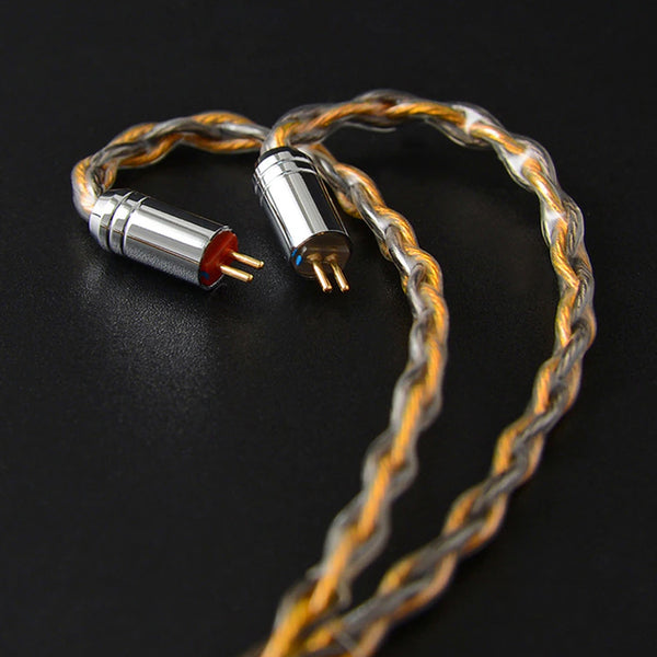 NICEHCK C8-1 8 Core Silver Plated Upgrade Cable for IEM - 2