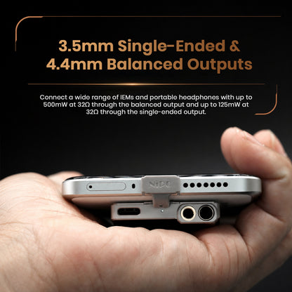 NiPO - COCOM I Magnetic Hi-Res Portable USB DAC & Amp