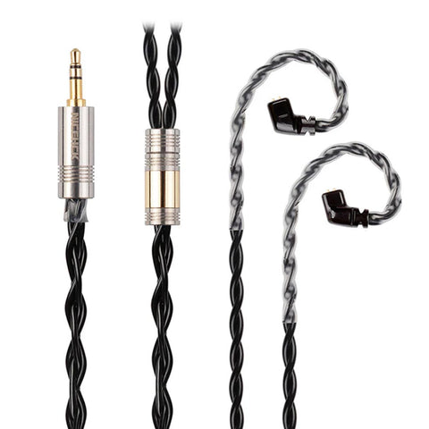 NiceHCK BlackCat 3.5 0.75mm upgrade cable 1