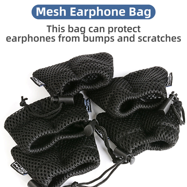 NiceHCK – Portable Mesh Pouch for IEMs, Earbuds - 11