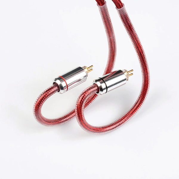 NICEHCK – RedAg 4N Pure Silver Upgrade Cable for IEM - 4