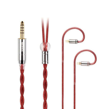 NICEHCK RedAg 4N Pure Silver Upgrade Cable for IEM