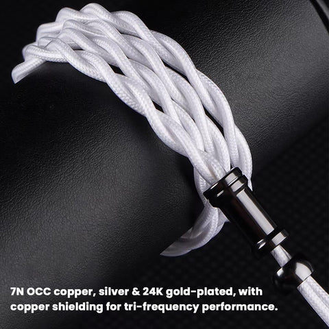 Nicehck Snowings 7n occ cable for iems 