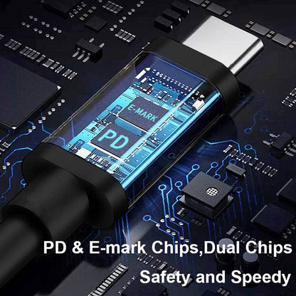 TECPHILE - 100WType-C PD Fast Charging Cable For Acer Laptop