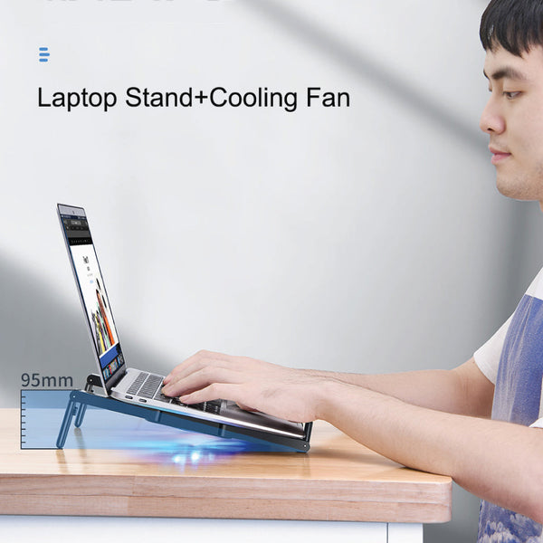 OATSBASF - Laptop Cooling Pad with Led Fan (Demo Unit) - 4