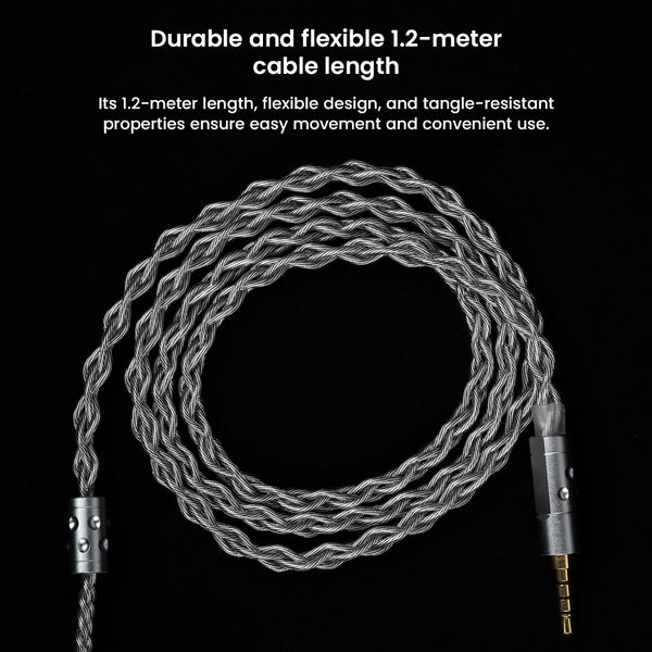 OKZ - T7 Premium 4-Core Upgrade Cable For IEM - 11