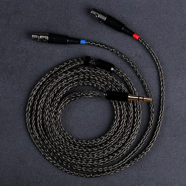 OPENHEART - Titanium 16 Core Mini XLR Headphone Cable for Audeze - 2