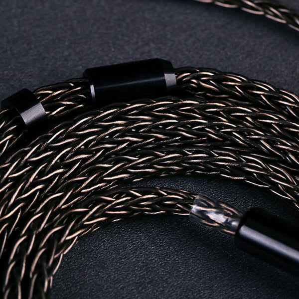 OPENHEART - Titanium 16 Core Mini XLR Headphone Cable for Audeze - 12