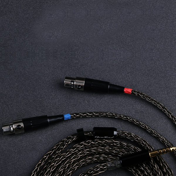 OPENHEART - Titanium 16 Core Mini XLR Headphone Cable for Audeze - 6