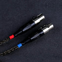 OPENHEART - Titanium 16 Core Mini XLR Headphone Cable for Audeze - 20