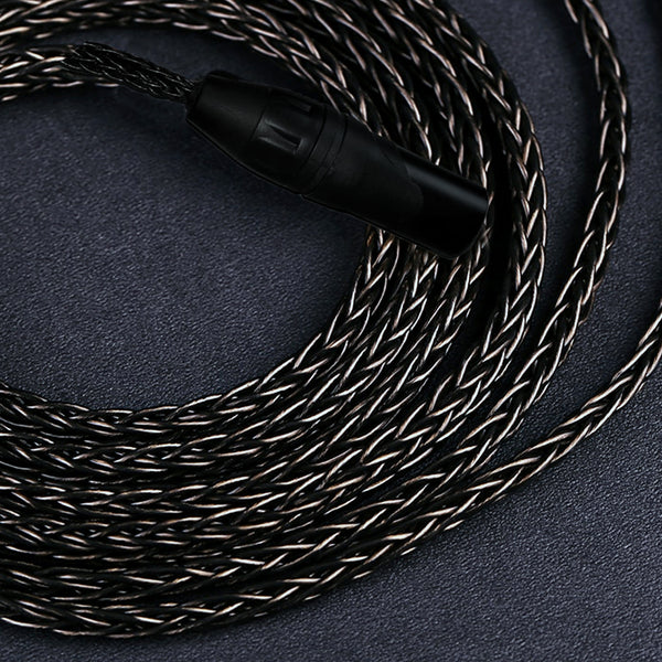 OPENHEART - Titanium 16 Core Mini XLR Headphone Cable for Audeze - 38