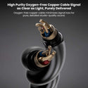 QKZ ENZO Pro Hi-Res 11mm Dynamic Driver IEM - 11