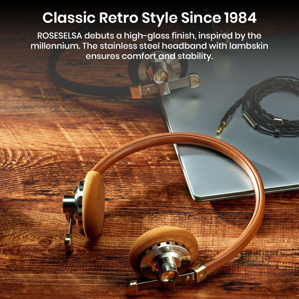 ROSESELSA Distant Mountian Headphone Retro