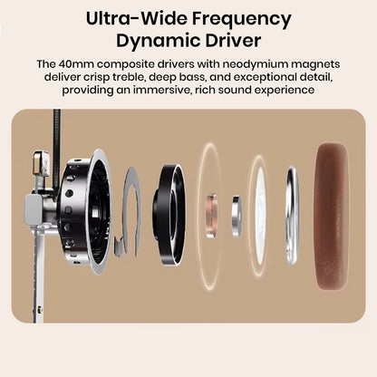 ROSESELSA Distant Mountian Headphone Ultra wide frequency
