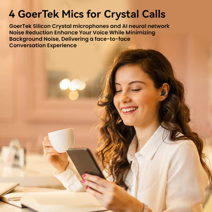 Roseselsa CeramicsX earbuds black 4 goertek mic