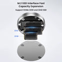 EAGET - SE980 Magnetic 2230 2242 M.2 NVMe SSD Enclosure - 2