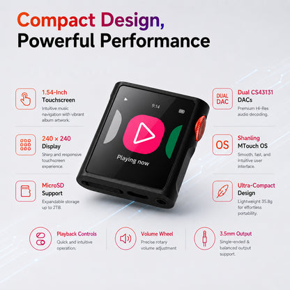 SHANLING - MO Pura Portable Hi-Res Music Player