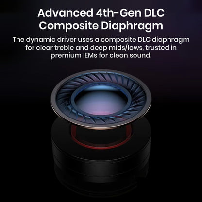 SIMGOT EA500 DSP IEM 4th GEN DLC Diaphragm