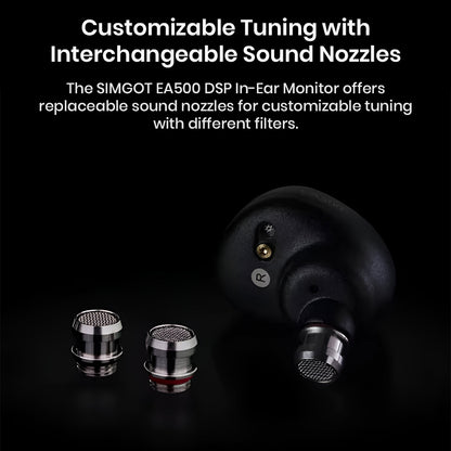 SIMGOT EA500 DSP IEM Customizable Tuning 