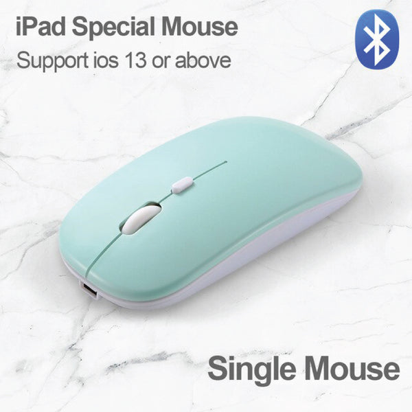 TECPHILE - SM01 Dual Mode Wireless Mouse (Bluetooth + USB) - 12